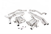 Milltek Audi RS5 B9 2.9 V6 TURBO SPORTBACK (OPF/GPF MODELS) (2019 and Later) - With HJS 200 Cell Cat and OPF/GPF Bypass (Requires stage 2 ECU remap) - Cat Back Non-Resonated (Louder) with Burnt Titanium Oval Trims